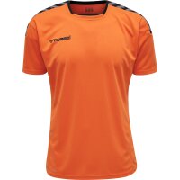 hummel Hmlauthentic Poly Trikot S/S - Herren - tangerine