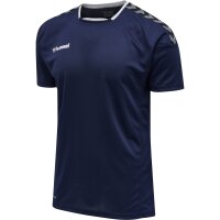 hummel Hmlauthentic Kids Poly Trikot S/S - Kinder - marine