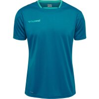 hummel Hmlauthentic Kids Poly Trikot S/S - Kinder - celestial