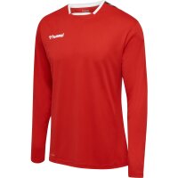 hummel Hmlauthentic Kids Poly Trikot L/S - Kinder - true red