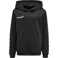 hummel Hmlauthentic Kids Poly Hoodie - Kinder - black/white
