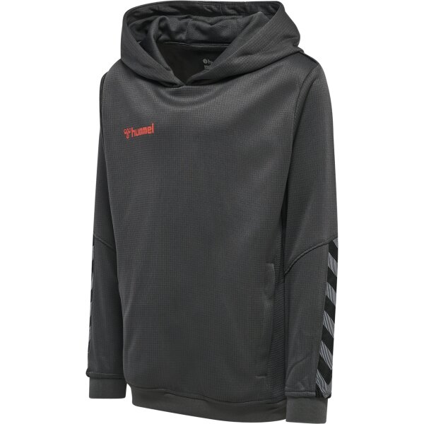 hummel Hmlauthentic Kids Poly Hoodie - Kinder - asphalt