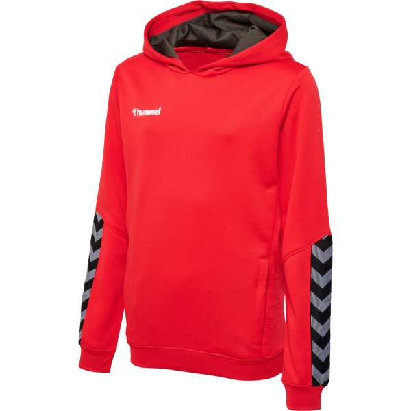 hummel Hmlauthentic Kids Poly Hoodie - Kinder - true red