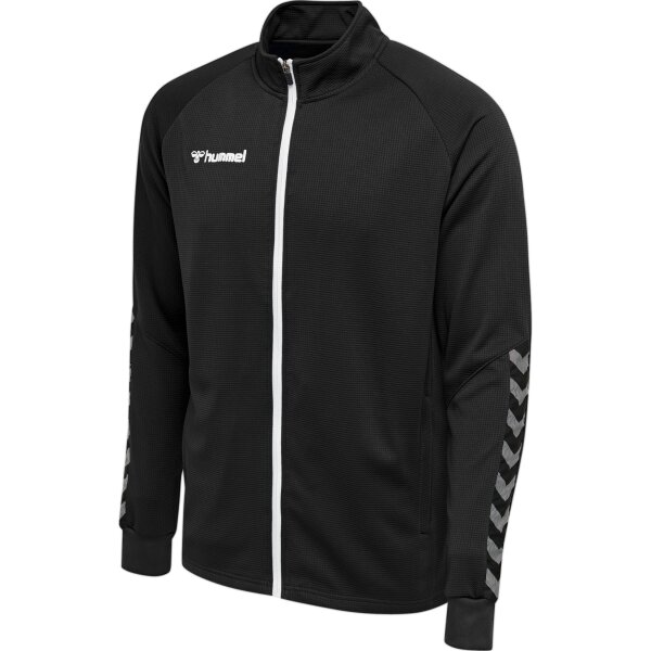 hummel Hmlauthentic Kids Poly Zip Jacke - Kinder - black/white