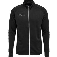hummel Hmlauthentic Kids Poly Zip Jacke - Kinder - black/white