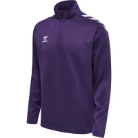 hummel Hmlcore Xk Half Zip Poly Sweatshirt - acai/white