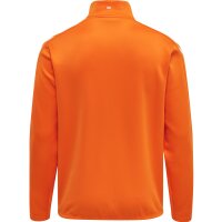 hummel Core XK Half Zip Poly Sweatshirt Unisex - orange...