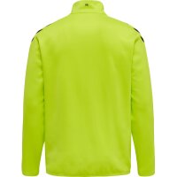 hummel Core XK Half Zip Poly Sweatshirt Unisex - lime popsicle