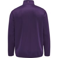 hummel Core XK Half Zip Poly Sweatshirt Unisex - acai