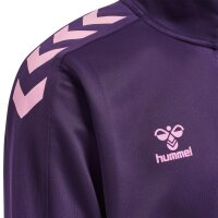 hummel Core XK Half Zip Poly Sweatshirt Unisex - acai