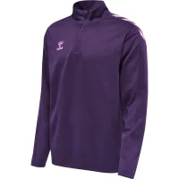hummel Hmlcore Xk Half Zip Poly Sweatshirt - acai
