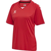 hummel Hmlcore Volley Tee Wo - Damen - true red