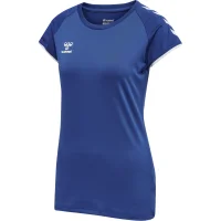 hummel Hmlcore Volley Stretch Tee Wo - Damen - true blue