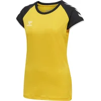 hummel Hmlcore Volley Stretch Tee Wo - Damen - blazing...