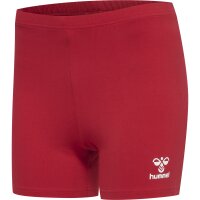 hummel Hmlcore Volley Cotton Hipster Shorts Damen - true red