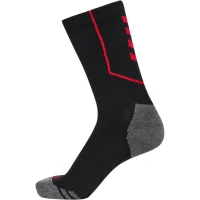 hummel Hmlpro Training Sockens Low - black/true red