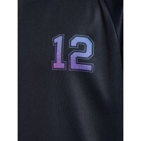 hummel Hmlshimmer T-Shirt S/S - Kinder - black/cayenne