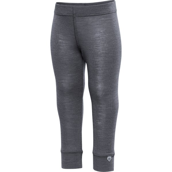 hummel Hmlmini Wool Rib Tights - Kinder - grey melange