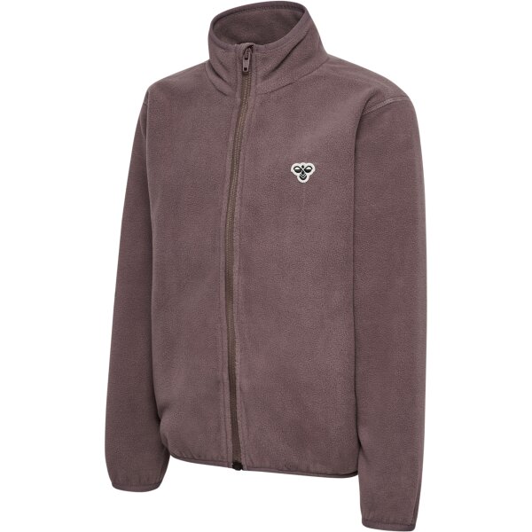 hummel Hmljr Fleece Zip Jacke Bee - Kinder - peppercorn