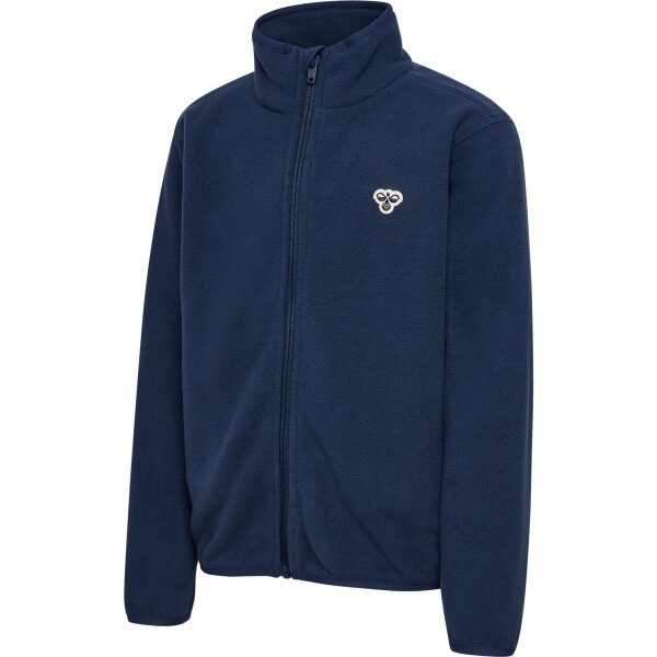 hummel Hmljr Fleece Zip Jacke Bee - Kinder - dress blues