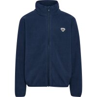 hummel Hmljr Fleece Zip Jacke Bee - Kinder - dress blues