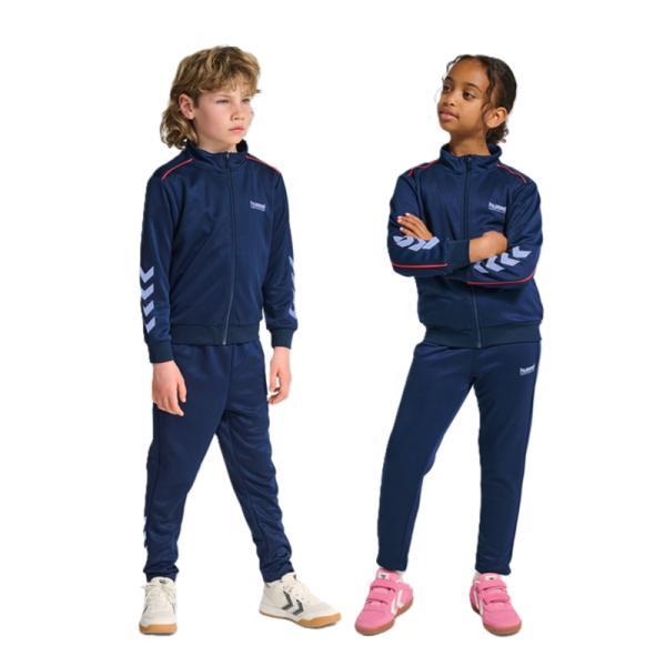 hummel Hmljr Tracksuit - Kinder - dress blues