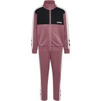 hummel Hmljr Colorblock Tracksuit - Kinder - wistful mauve