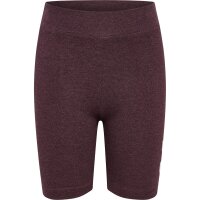 hummel Hmljr Logo Short Tights - Kinder - fudge melange