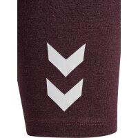 hummel Hmljr Logo Short Tights - Kinder - fudge melange