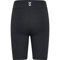 hummel Hmljr Logo Short Tights - Kinder - black melange