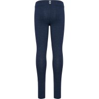 hummel Hmljr Logo Tights - Kinder - dress blue melange