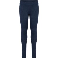 hummel Hmljr Logo Tights - Kinder - dress blue melange