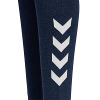 hummel Hmljr Logo Tights - Kinder - dress blue melange