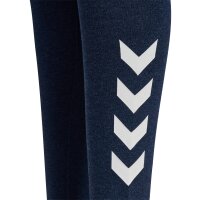 hummel Hmljr Logo Tights - Kinder - dress blue melange