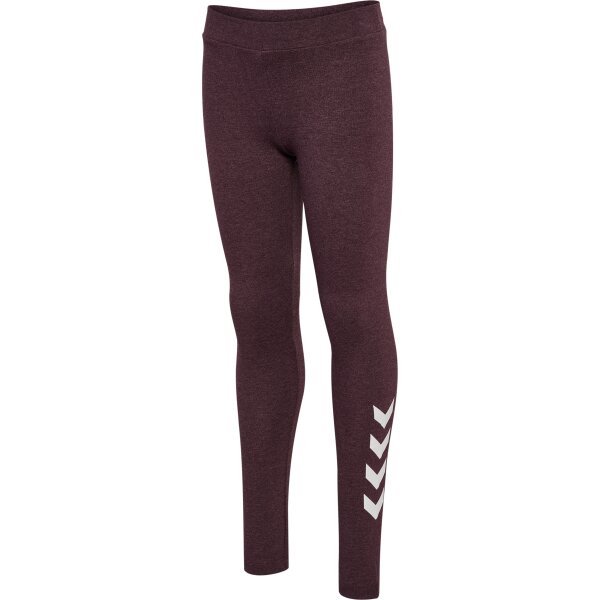 hummel Hmljr Logo Tights - Kinder - fudge melange