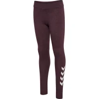 hummel Hmljr Logo Tights - Kinder - fudge melange