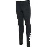 hummel Hmljr Logo Tights - Kinder - black melange