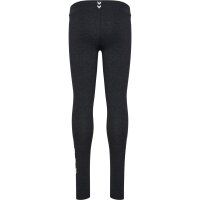 hummel Hmljr Logo Tights - Kinder - black melange