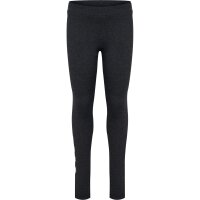 hummel Hmljr Logo Tights - Kinder - black melange