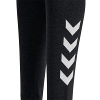 hummel Hmljr Logo Tights - Kinder - black melange
