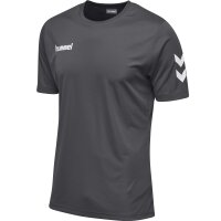 hummel Core Polyester Tee - asphalt