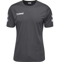 hummel Core Polyester Tee - asphalt