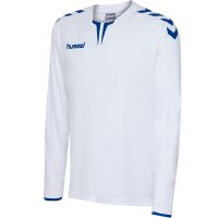 hummel Core Ls Poly Trikot - white/true blue
