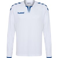 hummel Core Ls Poly Trikot - white/true blue