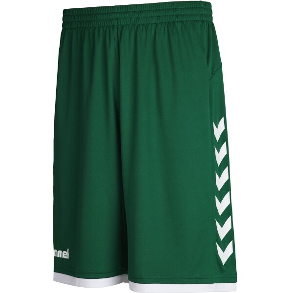 hummel Core Basket Shorts - evergreen