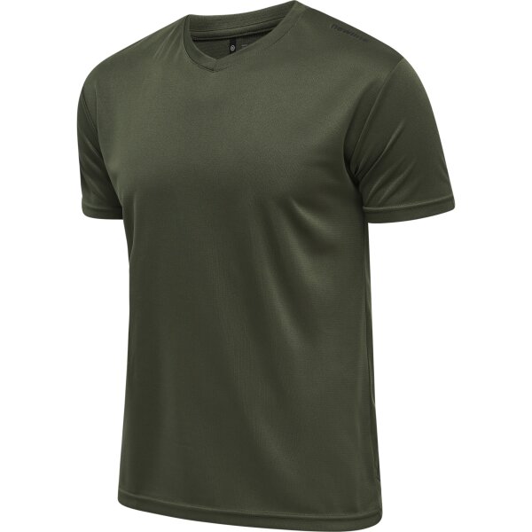 hummel Base Cool Tee - Herren - khaki