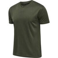 hummel Base Cool Tee - Herren - khaki