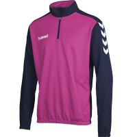 hummel Core 1/2 Zip Sweatshirt - marine/rose violet