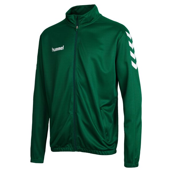 hummel Core Poly Jacke - Kinder - evergreen
