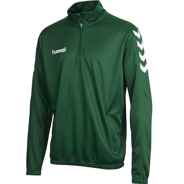 hummel Core 1/2 Zip Sweatshirt - Kinder - evergreen